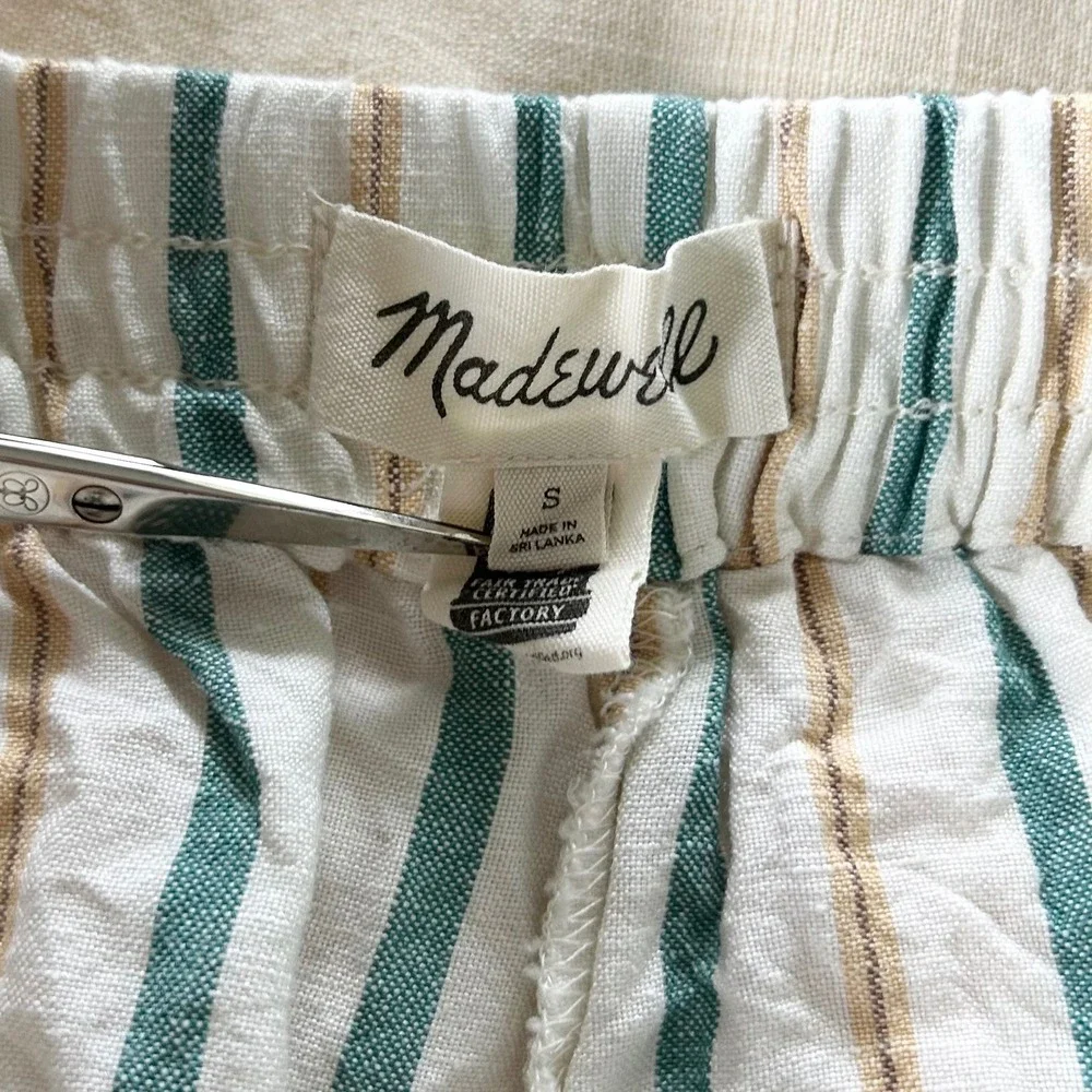 Madewell stripe linen